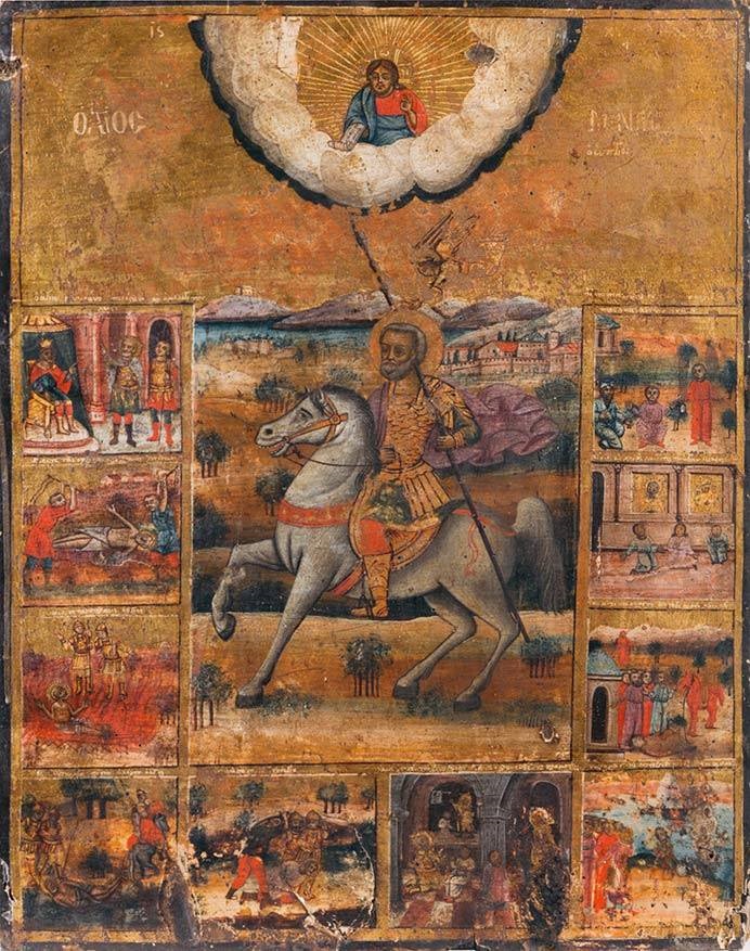 Άγιος Μηνάς «ὁ ἐν τῷ Κοτυαείῳ» ο Μεγαλομάρτυρας – Το θαύμα στο Ηράκλειο της Κρήτης το 1826&nbsp;μ.Χ.